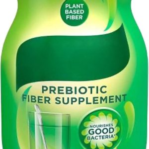 Daily Prebiotic Fiber Supplement Powder for Digestive Health, Unflavored – 125 Servings (17.6 Ounces)